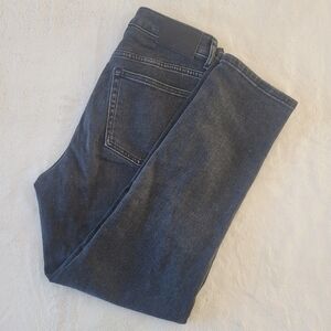 Everlane The Curvy Cheeky Jeans Ankle Size 26 Womens Denim Black Cotton